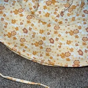 NWT Lack of Color Peach Bloom Floral Cotton Holiday Bucket Hat Small / Medium Lack Of Color | Accessories | Nwt Lack Of Color Peach Bloom  main image 2